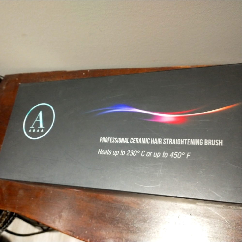 Abba Professional hair straightening brush